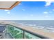 Enjoy breathtaking ocean views from this beautiful balcony, perfect for relaxation and entertainment at 5700 N Ocean Blvd. # Ph12, North Myrtle Beach, SC 29582