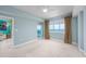 Bright bedroom with an ocean view and access to the outdoor balcony at 5700 N Ocean Blvd. # Ph12, North Myrtle Beach, SC 29582
