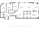Detailed floor plan showcasing the layout of this well-designed home including the balcony at 5700 N Ocean Blvd. # Ph12, North Myrtle Beach, SC 29582