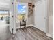Bright entryway with a large window showcasing marsh views, complementing the home's coastal setting at 601 46Th Ave. S, North Myrtle Beach, SC 29582