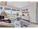 View of the main bedroom with expansive windows, offering picturesque marsh views and plenty of natural light at 601 46Th Ave. S, North Myrtle Beach, SC 29582