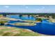 Scenic aerial view of the golf course and community at 6010 Windsor Green Way # 301, Myrtle Beach, SC 29579