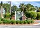 Welcoming entrance sign to Windsor Green at Waterford Plantation at 6010 Windsor Green Way # 301, Myrtle Beach, SC 29579