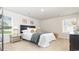 Cozy bedroom with natural light, neutral decor, and plush carpeting at 651 Culmen Ct., Myrtle Beach, SC 29588