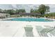 Large community pool with lounge chairs and shady pavilion area for relaxation and recreation at 6610 Mallard View Point, Myrtle Beach, SC 29588