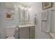 Charming bathroom featuring a modern vanity, ample storage, and decor that creates a tranquil and inviting space at 88 Salt Marsh Circle # 22F, Pawleys Island, SC 29585