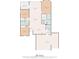 Detailed floor plan of the home, highlighting the layout of rooms and spaces at 915 Sorano St., Myrtle Beach, SC 29579