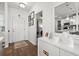 Inviting foyer featuring hardwood floors, decor, and a view into adjacent rooms at 915 Sorano St., Myrtle Beach, SC 29579