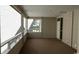 View of the covered porch offering a private space for relaxing and enjoying the outdoors at 9571 Shore Dr. # 318, Myrtle Beach, SC 29572