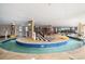 Indoor pool area with lazy river, play area, seating, and various activities at 100 North Beach Blvd. # 710, North Myrtle Beach, SC 29582