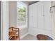 Bright bathroom featuring built-in shelving and natural light at 110-1 Whitetail Way # 1, Pawleys Island, SC 29585
