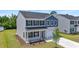 Charming two-story home featuring a well-manicured lawn and a two-car garage at 1102 Boswell Ct., Conway, SC 29526