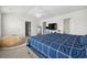 Comfortable main bedroom with vaulted ceiling, fan and large window at 1102 Boswell Ct., Conway, SC 29526