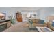 Inviting living area featuring comfortable furniture and an open layout with access to dining space at 1221 Tidewater Dr. # 122, North Myrtle Beach, SC 29582