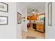 Well-lit kitchen with wooden cabinetry, ceiling fan, and stainless steel appliances at 1407 Sunningdale Ln., Myrtle Beach, SC 29588