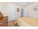 Comfortable bedroom featuring carpeted floors and closet space for storage at 142 Pine Forest Dr., Conway, SC 29526