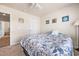 Cozy bedroom with a comfortable bed, soft carpet, and natural light at 142 Pine Forest Dr., Conway, SC 29526