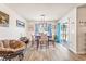 Dining room with natural light and sliding glass doors leading to outdoor space at 142 Pine Forest Dr., Conway, SC 29526