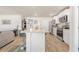 Bright open kitchen with a large center island and modern appliances at 142 Pine Forest Dr., Conway, SC 29526