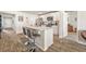 Charming kitchen with barstool seating, stainless appliances, and ample countertop space at 142 Pine Forest Dr., Conway, SC 29526