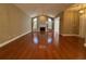 Spacious living room featuring vaulted ceilings and a cozy fireplace at 1428 Saint Thomas Circle # B-1, Myrtle Beach, SC 29577