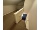 Carpeted stairs leading to a bonus room or additional living space at 1428 Saint Thomas Circle # B-1, Myrtle Beach, SC 29577