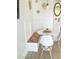 Eat-in kitchen nook with built-in bench seating and electrical outlets at 161 Seawatch Dr. # 710, Myrtle Beach, SC 29572