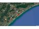Aerial view of the city near a body of water at 2007 S Ocean Blvd. # 1506, Myrtle Beach, SC 29577