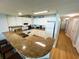 Bright kitchen with breakfast bar at 2007 S Ocean Blvd. # 1506, Myrtle Beach, SC 29577