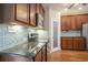 Well-appointed kitchen with stainless steel appliances and granite countertops at 210 Natures View Circle, Pawleys Island, SC 29585