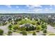 Aerial view of a Primary-planned community featuring green spaces, a gazebo, and well-maintained streets at 2504 Heritage Loop # 2504, Myrtle Beach, SC 29577
