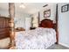 Comfortable bedroom featuring a decorative four-poster bed and neutral color palette at 328 Waterside Dr., Myrtle Beach, SC 29577