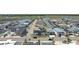 Aerial view of a waterfront community with canal access and various housing options at 4501 N Ocean Blvd., North Myrtle Beach, SC 29582