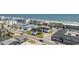 Aerial view of a beach community with ocean access and various housing options at 4501 N Ocean Blvd., North Myrtle Beach, SC 29582