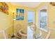 Charming dining area with ocean view, perfect for enjoying meals with a scenic backdrop at 4525 S Ocean Blvd. # 406, North Myrtle Beach, SC 29582