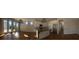 Wide open kitchen and living area with stainless appliances and hardwood floors at 493 Emerson Dr., Myrtle Beach, SC 29579