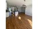 Open-concept kitchen with a large island, stainless steel appliances, and ample counter space at 493 Emerson Dr., Myrtle Beach, SC 29579