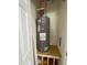 Interior shot of the homes hot water heater at 493 Emerson Dr., Myrtle Beach, SC 29579