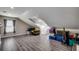 This attic has wood-look flooring and plenty of room for storage at 5013 Sassari St., Myrtle Beach, SC 29579