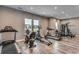 Well-equipped gym with treadmills, elliptical, and weight machines at 5013 Sassari St., Myrtle Beach, SC 29579