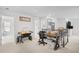 Open loft area with neutral carpet perfect for an office at 560 Pier Ct., Longs, SC 29568