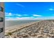 A scenic coastal view of the beach with views of the shoreline and the bright blue sea at 5905 S Kings Highway # 1106, Myrtle Beach, SC 29575