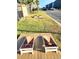 Fun outdoor cornhole game area for residents and guests to enjoy some friendly competition at 5905 S Kings Highway # 1106, Myrtle Beach, SC 29575