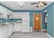 Bright kitchen with appliances and cabinets at 5905 S Kings Highway # 1106, Myrtle Beach, SC 29575