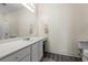 Bathroom featuring a long vanity with ample storage and neutral paint at 6000 Windsor Green Way # 104, Myrtle Beach, SC 29579