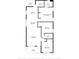 Floor plan showing layout of home, including living room, dining area, kitchen, bedrooms, bathrooms, patio and porch at 608 Miles Ct, Marion, SC 29571