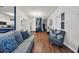 Open floor plan with a living room and view to the kitchen at 6309 Sweetwater Blvd., Murrells Inlet, SC 29576