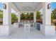 Stylish outdoor kitchen featuring stainless steel appliances and ample countertop space at 6378 Torino Lane, Myrtle Beach, SC 29572