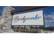 Welcome to Bridgewater sign at the entrance of the community at 755 St. Vincent Loop, Little River, SC 29566