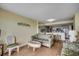 Comfortable living area with views into the kitchen and adjacent rooms at 912 N Waccamaw Dr. # 904, Garden City Beach, SC 29576